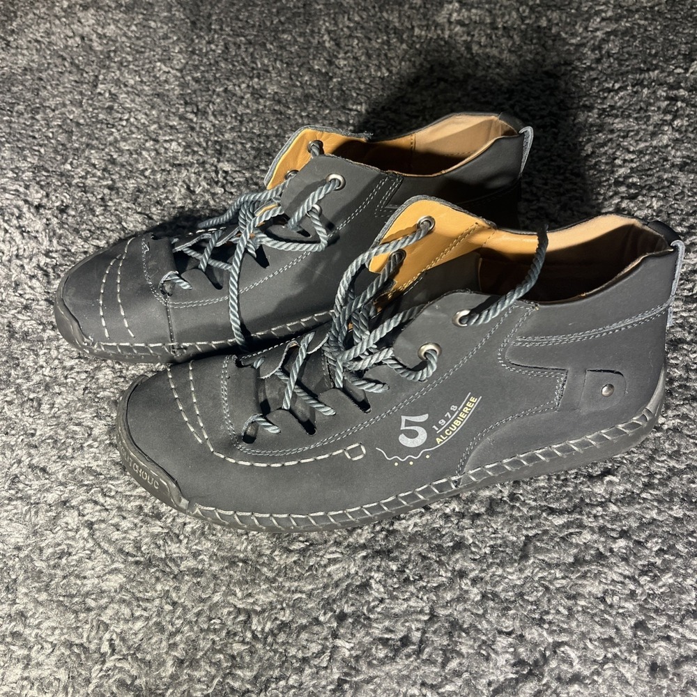 alcubieree Pressure Point Shoes Black Insole EU Fits‎ Like An 11. See Photos